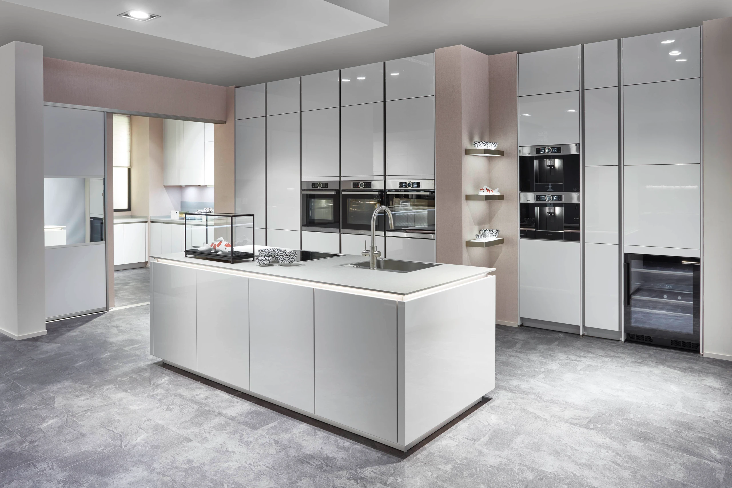 Passion kitchen showcasing expressive design and rich textures